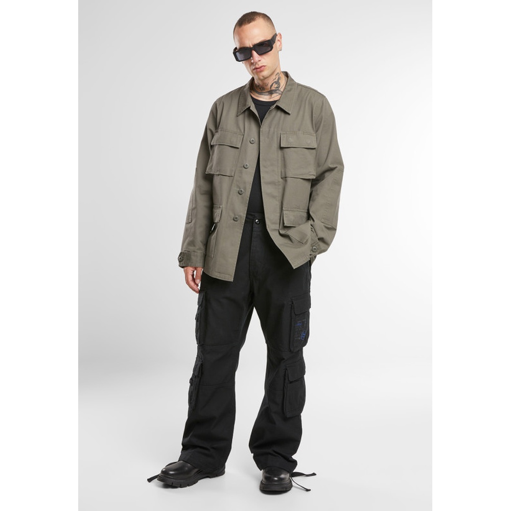 Brandit - BDU Twill Jacke - Olivgrün